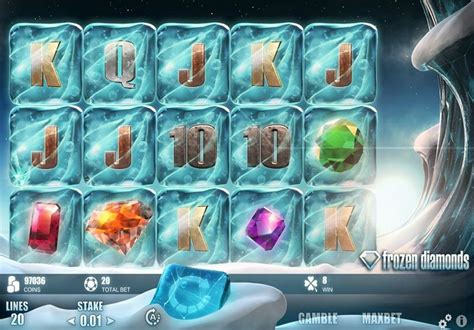 Frozen Diamonds: A Mysterious Slot Game with Tumbling Reels and Free Spins