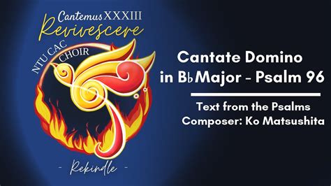 Menggali Karya Musikal “Cantate Domino” Karya Ko Matsushita