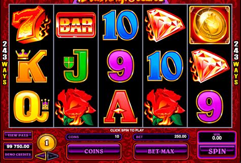 Burning Desire: The Thrilling Slot Game from Microgaming