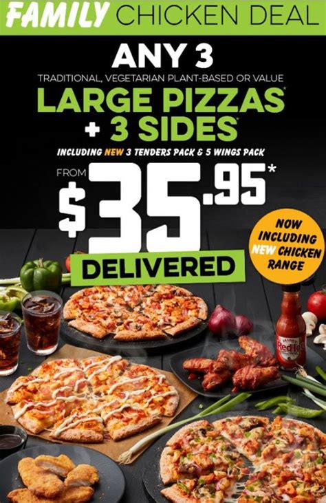 Domino’s Menu Value Family