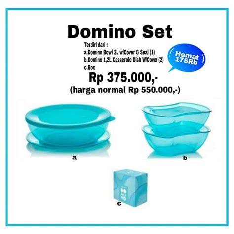 Domino Set Tupperware: Apa Itu dan Bagaimana Menggunakannya