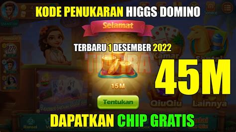 Kode Penukaran Chip Higgs Domino Island Juli 2024: Cek Disini