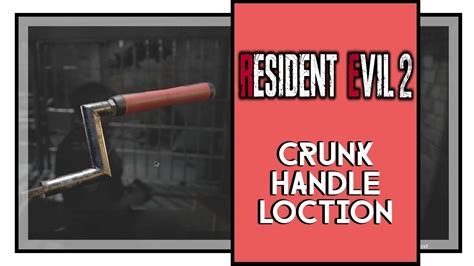 Cara Mendapatkan Crank Handle di Resident Evil 2