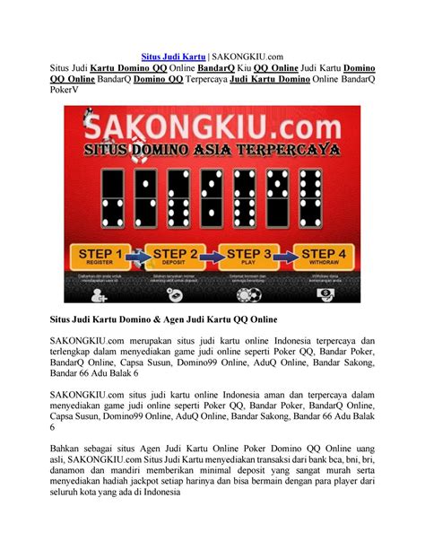 Cara Bermain Kartu Domino yang Mengasyikan