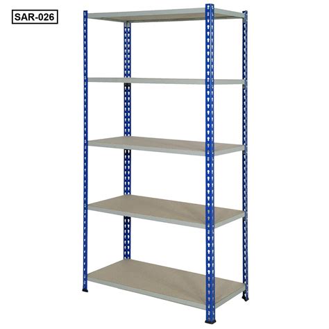 Gudang Gampang dengan Slotted Angle Storage Racks dan Shelves