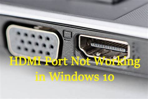 Mengatasi Port HDMI yang Tidak Bekerja di Windows