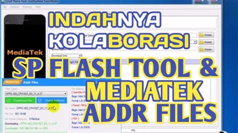 Cara Membuat File Scatter Sendiri untuk SP Flash Tool dengan MTK Droid Tool