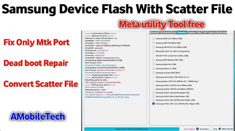 Panduan Flashing Samsung SM-T111 Firmware dengan SP Flash Tool