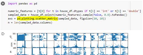 Pandas Scatter Matrix Plotting Error