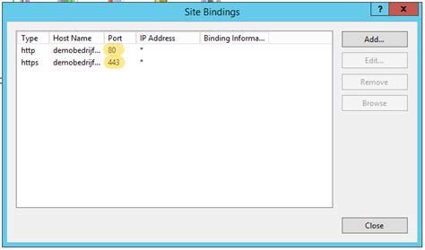 Dua Pilihan untuk Field Status Port TLS