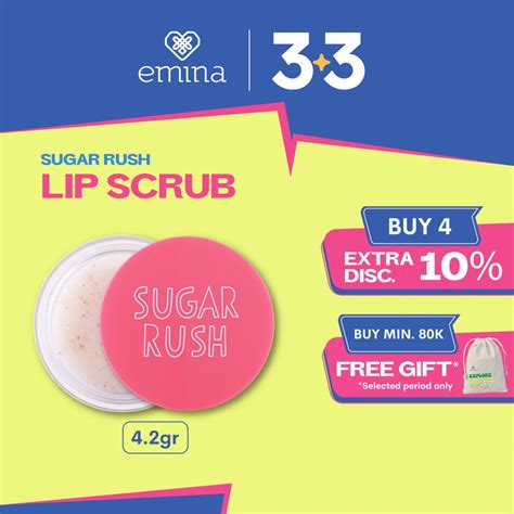 Emina Sugar Rush Lip Scrub: A Sweet Treat for Your Lips