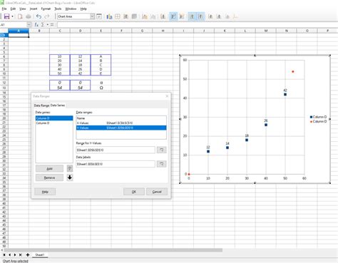 Membuat Diagram Profil Energi Sederhana Menggunakan LibreOffice Calc