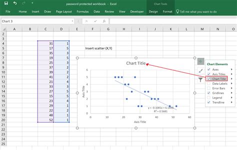 Customizing XY Scatter Plot in Excel