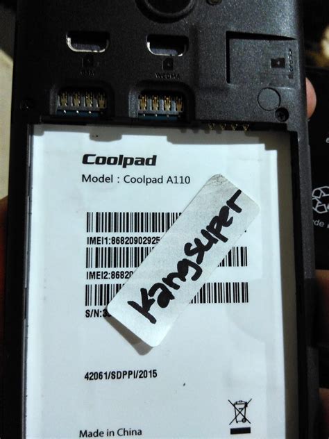 Flash Coolpad Roar A110 via Flashtool