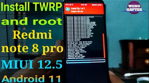 TWRP Recovery untuk Xiaomi Redmi Note 10 Pro (Sweet