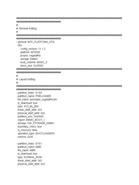 Pengertian dan Cara Download File Scatter MediaTek untuk Smartphone MTK