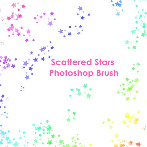 Membuat Brush Scatter di Photoshop: Bintang dan Sparkle