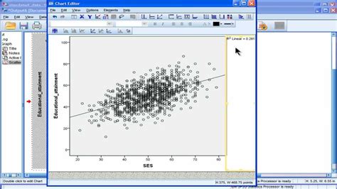 Membuat Scatterplot Sederhana dengan SPSS Statistics