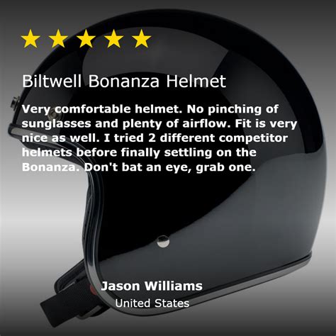 Biltwell Bonanza Helmet: The Perfect Combination of Style and Safety