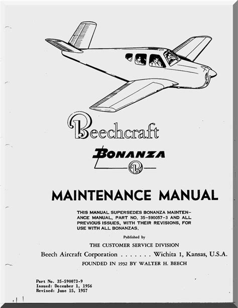 Mengakses Manual Pemeliharaan Beechcraft Bonanza: Panduan yang Tepat