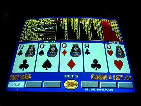 Mengenal Game Video Poker dan Cara Bermainnya