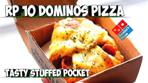 Pesan Tasty Stuffed Pocket Domino’s Pizza di Shopee dan GrabFood