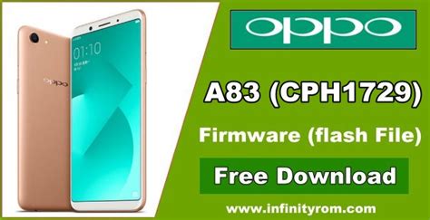 Download Scatter Firmware for Oppo A83 CPH1729: Fix Software Issues and Flash Your Device