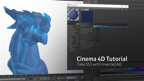 Pengenalan Subsurface Scattering (SSS) dalam Cinema 4D