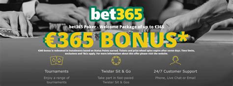 Selamat Datang di Bet365 Poker – Paket Selamat