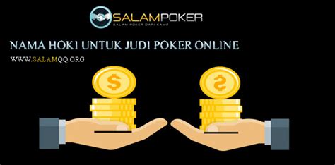 Nama Keberuntungan untuk Judi Poker