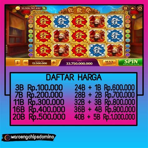 Bermain Beli Cip WAROENG HIGGS DOMINO pada Komputer dengan GameLoop