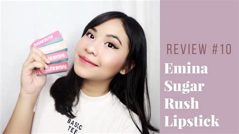 Emina Sugar Rush Lipstick: Review dan Pengalaman Menggunakan