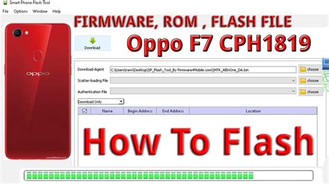 Menginstal Firmware Oppo F7 CPH1819: Langkah-langkah Flashing