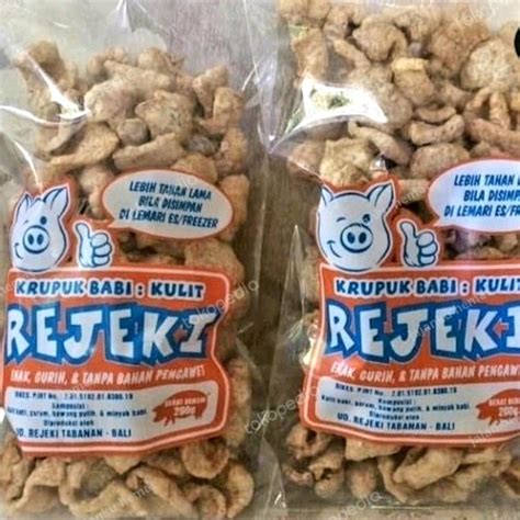 Makanan Khas Bali: Kerupuk Babi Rejeki, Snack yang Wajib Dicoba