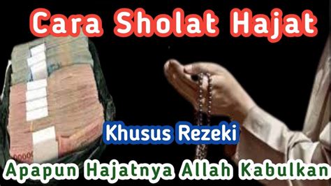 Salam Doa Setelah Sholat Hajat