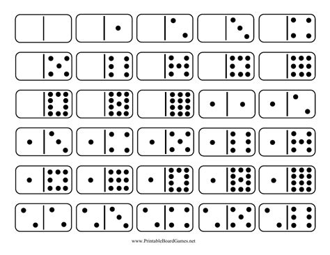 Set Domino Double 12 yang Dapat Dicetak: Kumpulkan Petualangan dengan Keluarga Anda