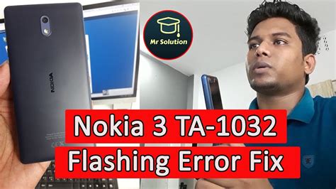 Mengatasi Kerusakan Software pada Nokia III TA-1032 (MT6737) dengan Flashtool