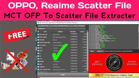 Konversi Firmware OFP ke Format Scatter Mediatek