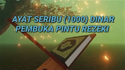 Keutamaan Membaca Ayat Seribu Dinar: Allah Telah Menetapkan Segala Sesuatu