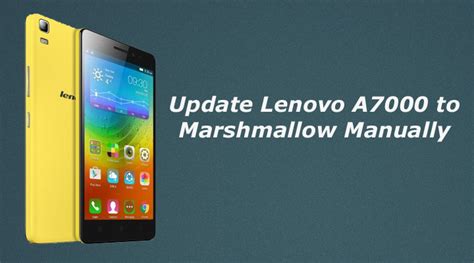 Menginstal TWRP Recovery pada Lenovo A7000