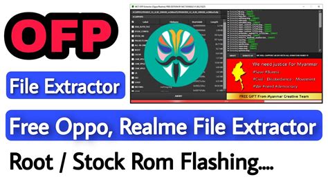 MCT OFP Extractor Tool: Mengubah Format Firmware OPPO dan REALME