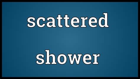 The Power of Scattered: Unpacking the Meaning Behind the Verb