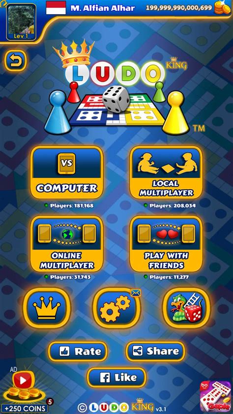 Trick Cara Cheat & Hack Ludo KING Mod Apk: Mengubah Angka Dadu Sesuai Keinginan