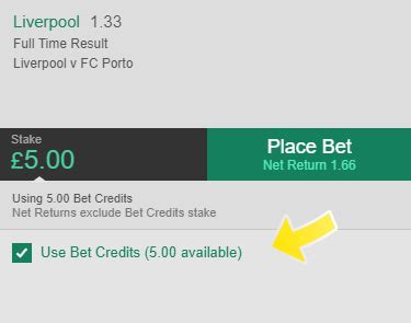 Bet365 Bet Credits Explained & How To Use Them