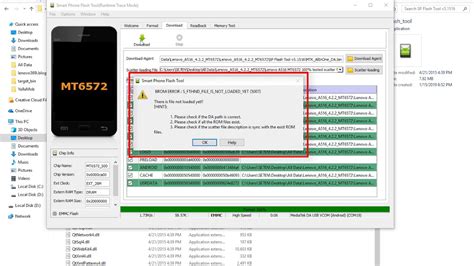 Mengatasi Error Status Scatter File Invalid di Sp Flash Tool