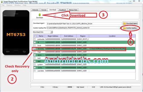 Menginstal TWRP Recovery menggunakan SP Flash Tool pada perangkat MediaTek