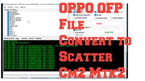 Mengerti Scatter File dan Cara Membuatnya untuk Android MediaTek