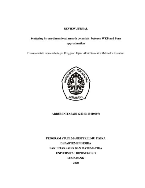 SIMULASI DYNAMIC LIGHT SCATTERING UNTUK MENYELIDIKI PENGARUH PANJANG GELOMBANG TERHADAP AKURASI PENGUKURAN UKURAN PARTIKEL