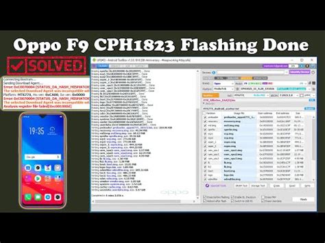 OPPO F9 Scatter Firmware dan Cara Mengaturnya