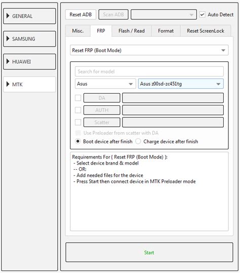 Asus MTK Secure Boot Download Agent (DA) Loader Files